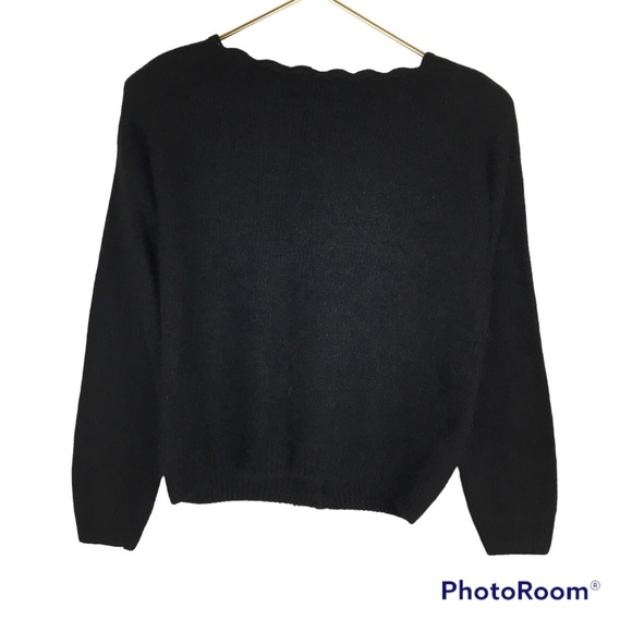 Vintage Spice of Life Silk Blend Embellished Cardigan Sweater - Picture 3 of 13